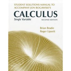 Student Solutions Manual for Jon Rogawski's Calculus Single Variable Paperback, W. H. Freeman
