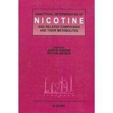 Analytical Determination of Nicotine and Related Compounds and Their Metabolites Hardcover, Elsevier Science