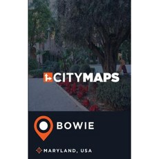 美國馬裡蘭州鮑伊城市地圖平裝本, Createspace獨立發布平台