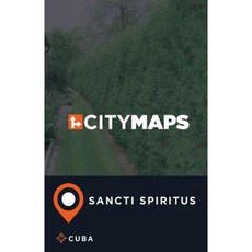 古巴聖斯皮里圖斯城市地圖平裝本, Createspace獨立發布平台