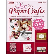In Love with Paper Crafts Paperback, Leisure Arts