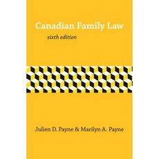 Canadian Family Law 6/E Paperback, Irwin Law