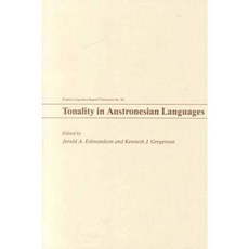 Edmondson: Tonality in Austro Lang Paperback, University of Hawaii Press