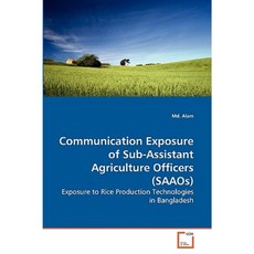 Communication Exposure of Sub-Assistant Agriculture Officers (Saaos) Paperback, VDM Verlag