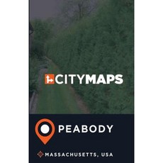 美國麻薩諸塞州皮博迪城市地圖平裝本, Createspace獨立發布平台