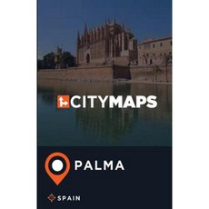 西班牙帕爾馬城市地圖平裝本, Createspace獨立發布平台