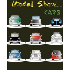 Model Show Cars: Design Coloring Book Coloring Book Paperback, Createspace Independent Publishing Platform