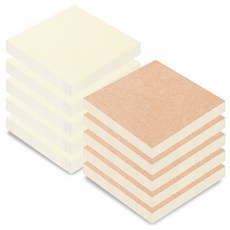 DING DONG PET 寵物防滑墊 100片組, 米色+象牙白色