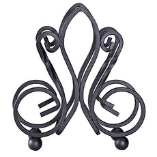 DM多功能砧板盤子掛架置物架, 黑色的, 1個