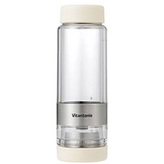 Vitantonio 茶用隨行杯, 奶油色, 380ml, 1個