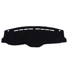 DIACOAT GT Global 天鵝絨防滑儀錶板避光墊 黑色底座 起亞汽車, 黑色縫線, 新Sorento