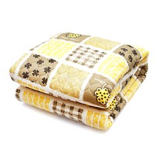 Woojungplus EMF四葉草電熱毯 UST-02, 雙人(135 x 180 cm), 混合色