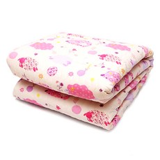 Woojungplus 印花電熱毯 UST-01, 粉色, Mini Single(68 x 180cm)