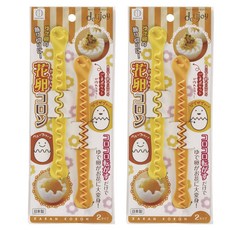 코쿠보 삶은 달걀 꾸미기 KK-265 2p, 혼합 색상, 2세트