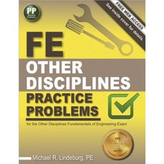 FE Other Disciplines Practice Problems Paperback, Professional Publications Inc