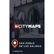 墨西哥聖巴勃羅德拉斯薩利納斯城市地圖平裝本, Createspace獨立發布平台