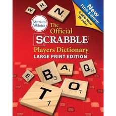 官方拼字遊戲玩家字典第五版平裝本, 韋氏字典