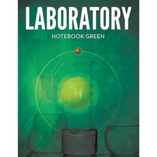 Laboratory Notebook Green Paperback, Dot Edu