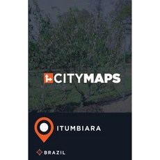 巴西伊圖姆比亞拉城市地圖平裝本, Createspace獨立發布平台