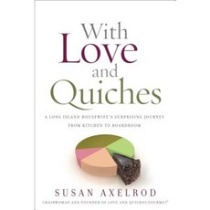 With Love and Quiches: A Long Island Housewife's Surprising Journey from Kitchen to Boardroom Hardcover, Greenleaf Book Group Press