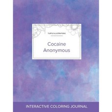 Adult Coloring Journal: Cocaine Anonymous (Turtle Illustrations Purple Mist) Paperback, Adult Coloring Journal Press