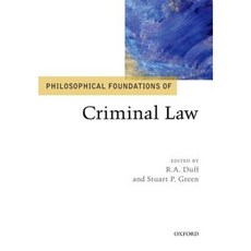 Philosophical Foundations of Criminal Law Paperback, Oxford University Press, USA
