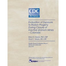 Evaluation of Exposure to Radon Progeny During Closure of Inactive Uranium Mines- Colorado Paperback, Createspace