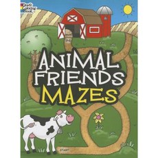 Animal Friends Mazes Paperback, Dover Publications