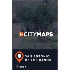 古巴聖安東尼奧德洛斯巴諾斯城市地圖平裝本, Createspace獨立發布平台