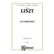 Les Preludes: Miniature Score Paperback, Alfred Music