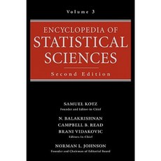 Encyclopedia of Statistical Sciences Volume 3 Hardcover, Wiley-Interscience