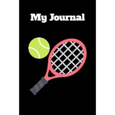 My Journal: Tennis Racquet Emoji - Blank Lined Notebook - 6x9 Paperback, Createspace Independent Publishing Platform