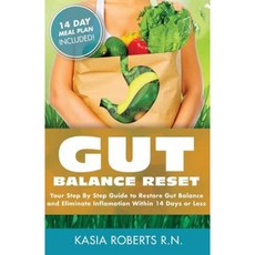 Gut Balance Reset: Your Step by Step Guide to Restore Gut Balance and Eliminate Inflammation Within 14 Days or Less Paperback, Createspace