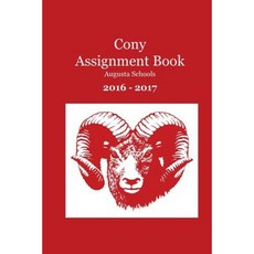Cony RAM Assignment Book: 2016 - 2017 Paperback, Createspace Independent Publishing Platform