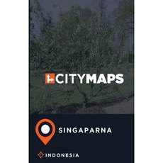 印尼新加坡城市地圖平裝本, Createspace獨立發布平台