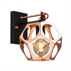 우주볼 1등 벽조명 UL-T12A, 로즈골드