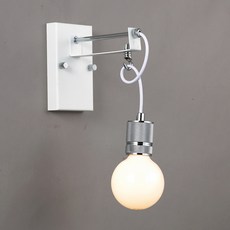 샛별하우스 줄 1등 벽등, 화이트