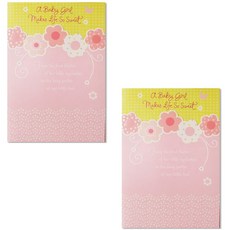 홀마크 베이비 카드 세트, G1222, 2세트