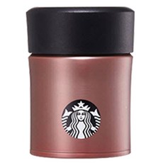 스타벅스 보온 컨테이너 죽통, 로즈 골드, 300ml, 1개