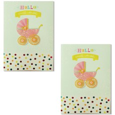 홀마크 베이비 카드 세트, G1124, 2세트