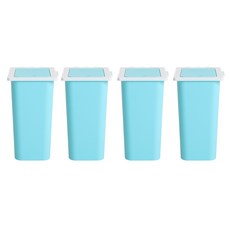 까사마루 마카롱 휴지통 13L 4p, 블루