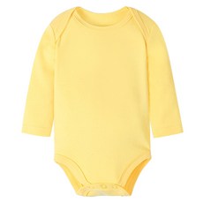 맘스케어 유아용 파스텔컬러 무지 긴팔 바디수트 G003BCBA1