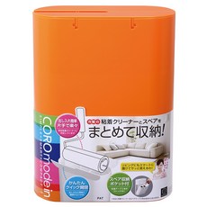 코쿠보 부착식 테이프 클리너 보관함 오렌지 ST-036, 1개