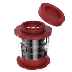 Cafflano 康柏咖啡機, 紅色的, 1個