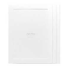 왈가닥스 페이퍼프레임 플레인 A3 12 x 17인치 3p, 화이트, 3개