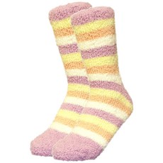 맘바 임산부용 롱 수면 양말, 퍼플 스트라이프, 1개