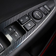 bym 窗戶開關 3D 加熱線全新 Tucson TL 碳貼花貼紙, 1個, 單色