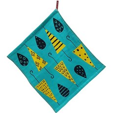 라페조 고리 핸드타올 무늬우산, 무늬우산 청록, 1개