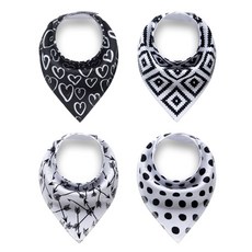 Little Tots 北歐風圍兜4件組