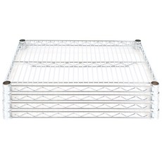 Corac Korea 25mm Corac金屬置物架 530*610mm 4入, 銀